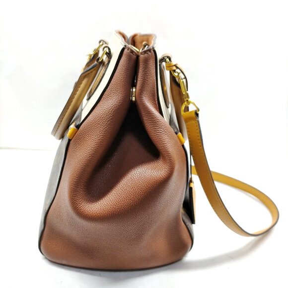 Louis Vuitton Fold Tote MM Brown Monogram Hand Bag mon-1102-090325 - Picture 4 of 16